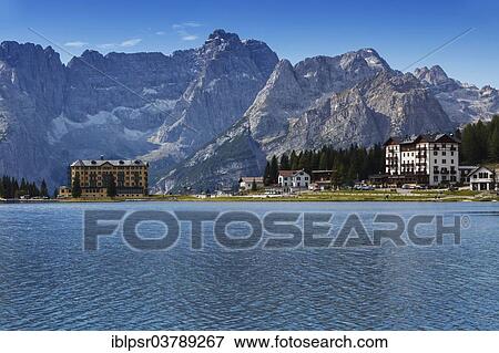 "Lake Misurina in the Dolomites, Misurina Pass, Province of South Tyrol, Trentino-Alto Adige, Italy, Europe" View Large Photo Image Stock Photo - "Lake Misurina in the Dolomites, Misurina Pass, Province of South Tyrol, Trentino-Alto Adige, Italy, Europe". Fotosearch