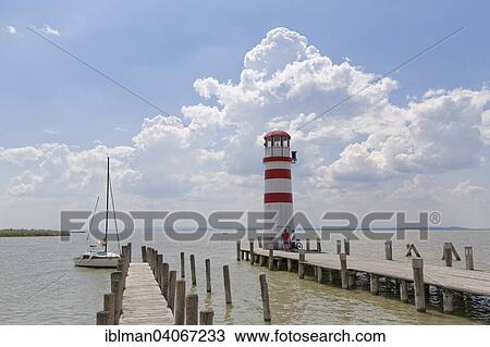 "Lake Neusiedl, lighthouse in Podersdorf am See, Northern Burgenland, Burgenland, Austria, Europe" View Large Photo Image Stock Image - "Lake Neusiedl, lighthouse in Podersdorf am See, Northern Burgenland, Burgenland, Austria, Europe". Fotosearch