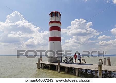 "Lake Neusiedl, lighthouse in Podersdorf am See, Northern Burgenland, Burgenland, Austria, Europe" View Large Photo Image Stock Image - "Lake Neusiedl, lighthouse in Podersdorf am See, Northern Burgenland, Burgenland, Austria, Europe". Fotosearch