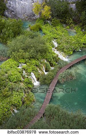 "Lake, Plitvice Lakes National Park, Lika-Senj, Croatia, Europe" View Large Photo Image Stock Photo - "Lake, Plitvice Lakes National Park, Lika-Senj, Croatia, Europe". Fotosearch