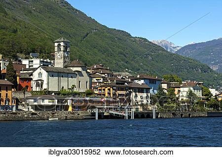 "Lake view of Brissago with the Parish Church of Saints Peter and Paul on Lake Maggiore, Brissago, Kanton Tessin, Switzerland, Europe" View Large Photo Image Stock Image - "Lake view of Brissago with the Parish Church of Saints Peter and Paul on Lake Maggiore, Brissago, Kanton Tessin, Switzerland, Europe". Fotosearch
