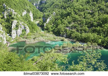 "Lakes in the Plitvice Lakes National Park, UNESCO World Heritage Site, Croatia, Europe" View Large Photo Image Stock Image - "Lakes in the Plitvice Lakes National Park, UNESCO World Heritage Site, Croatia, Europe". Fotosearch
