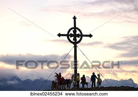 "Lama tour to the summit of Ederplan Mountain in the Defregger Group, Carnic Dolomites, Upper Lienz, Puster Valley, East Tyrol, Austria, Europe" View Large Photo Image Picture - "Lama tour to the summit of Ederplan Mountain in the Defregger Group, Carnic Dolomites, Upper Lienz, Puster Valley, East Tyrol, Austria, Europe". Fotosearch