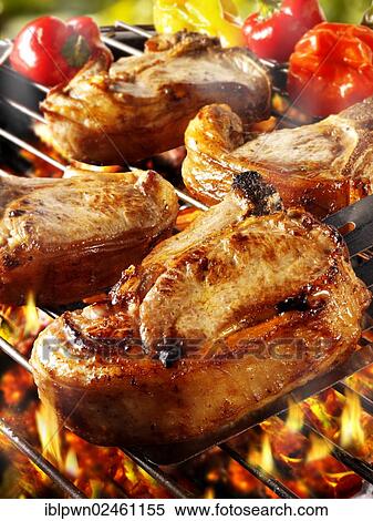 "Lamb cutlets, BBQ" View Large Photo Image Stock Photography - "Lamb cutlets, BBQ". Fotosearch
