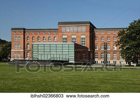 Stock Image - "Landeshaus Kiel, Schleswig-Holstein state parliament building, Kiel, Schleswig-Holstein, Germany, Europe, PublicGround, Europe". Fotosearch