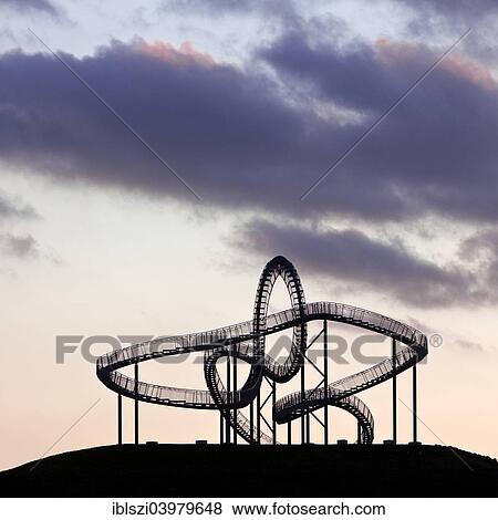 "Landmark Tiger & Turtle - Magic Mountain, walk-in sculpture, Anger Park, Duisburg, North Rhine-Westphalia, Germany, Europe" View Large Photo Image Stock Photo - "Landmark Tiger & Turtle - Magic Mountain, walk-in sculpture, Anger Park, Duisburg, North Rhine-Westphalia, Germany, Europe". Fotosearch