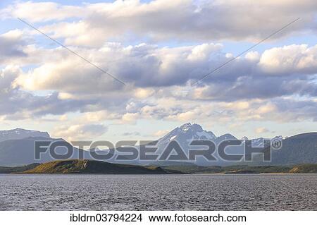 "Landscape at the Beagle Channel, Tierra del Fuego Province, Argentina, South America" View Large Photo Image Picture - "Landscape at the Beagle Channel, Tierra del Fuego Province, Argentina, South America". Fotosearch