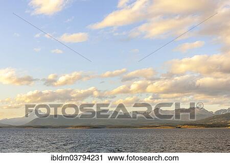 "Landscape at the Beagle Channel, Tierra del Fuego Province, Argentina, South America" View Large Photo Image Stock Image - "Landscape at the Beagle Channel, Tierra del Fuego Province, Argentina, South America". Fotosearch
