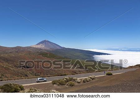 "Landscape in the Teide National Park, UNESCO World Heritage Site, Mount Teide volcano at back, Teide-National Park, Aguamansa, Tenerife, Canary Islands, Spain, Europe" View Large Photo Image Stock Photo - "Landscape in the Teide National Park, UNESCO World Heritage Site, Mount Teide volcano at back, Teide-National Park, Aguamansa, Tenerife, Canary Islands, Spain, Europe". Fotosearch