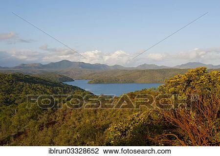 Stock Image - "Landscape on the south coast, Grande Terre, New Caledonia, France, Oceania". Fotosearch