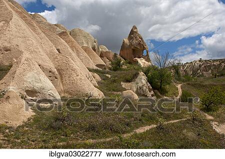 "Landscape with weathered tuff formations, Rose Valley, Goreme National Park, near Goreme, Cappadocia, Nevsehir Province, Central Anatolia Region, Turkey, Asia" View Large Photo Image Stock Photo - "Landscape with weathered tuff formations, Rose Valley, Goreme National Park, near Goreme, Cappadocia, Nevsehir Province, Central Anatolia Region, Turkey, Asia". Fotosearch