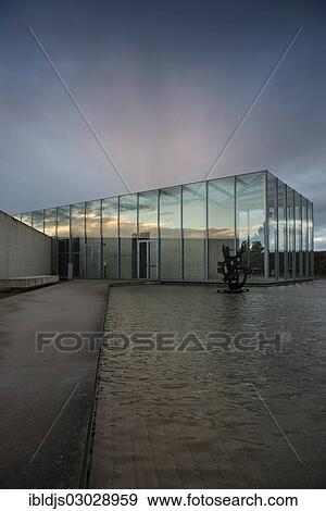 "Langen Foundation, art museum and foundation in the grounds of a former missile base, by architect Tadao Ando, Neuss, Neuss, North Rhine-Westphalia, Germany, Europe" View Large Photo Image Stock Photo - "Langen Foundation, art museum and foundation in the grounds of a former missile base, by architect Tadao Ando, Neuss, Neuss, North Rhine-Westphalia, Germany, Europe". Fotosearch