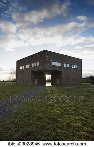"Langen Foundation, art museum and foundation in the grounds of a former missile base, Neuss, Neuss, North Rhine-Westphalia, Germany, Europe" View Large Photo Image Stock Photograph - "Langen Foundation, art museum and foundation in the grounds of a former missile base, Neuss, Neuss, North Rhine-Westphalia, Germany, Europe". Fotosearch