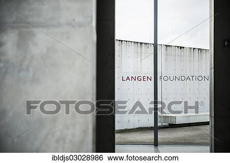 "Langen Foundation, art museum and foundation in the grounds of a former missile base, by architect Tadao Ando, Neuss, Neuss, North Rhine-Westphalia, Germany, Europe" View Large Photo Image Stock Photograph - "Langen Foundation, art museum and foundation in the grounds of a former missile base, by architect Tadao Ando, Neuss, Neuss, North Rhine-Westphalia, Germany, Europe". Fotosearch