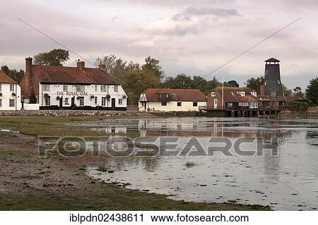 "Langstone Mill and the Royal Oak pub between Havant and Hayling Island, England, United Kingdom, Europe" View Large Photo Image Stock Image - "Langstone Mill and the Royal Oak pub between Havant and Hayling Island, England, United Kingdom, Europe". Fotosearch