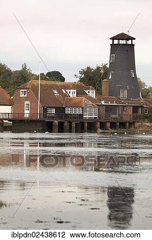 "Langstone Mill between Havant and Hayling Island, England, United Kingdom, Europe" View Large Photo Image Stock Image - "Langstone Mill between Havant and Hayling Island, England, United Kingdom, Europe". Fotosearch