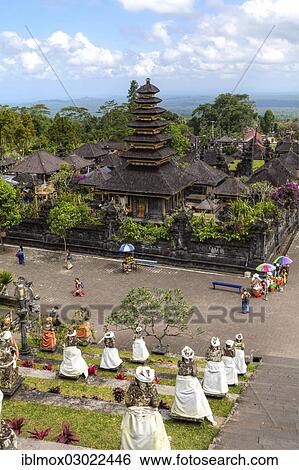"Large Balinese pagodas, Balinese Hinduism, shrine, Mother Temple of Besakih, Pura Penetaran Agung Temple, Pura Besakih, Banjar Besakih, Candi Bentar, Batur, Bali, Indonesia, Asia" View Large Photo Image Stock Photograph - "Large Balinese pagodas, Balinese Hinduism, shrine, Mother Temple of Besakih, Pura Penetaran Agung Temple, Pura Besakih, Banjar Besakih, Candi Bentar, Batur, Bali, Indonesia, Asia". Fotosearch