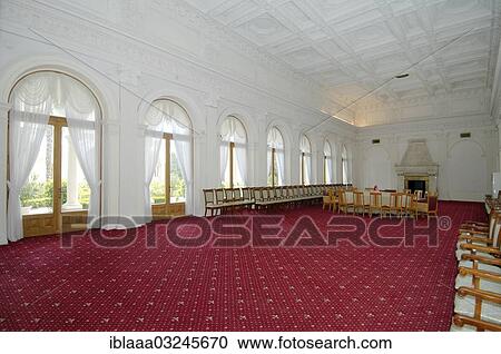 "Large conference hall, Livadia Palace, near Yalta, Crimea, Ukraine, Europe" View Large Photo Image Stock Image - "Large conference hall, Livadia Palace, near Yalta, Crimea, Ukraine, Europe". Fotosearch