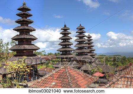 "Large pagodas, sacred temple of Pura Penetaran Agung Besakih, Balinese Hinduism, Banjar Besakih, Bali, Indonesia, Asia" View Large Photo Image Stock Image - "Large pagodas, sacred temple of Pura Penetaran Agung Besakih, Balinese Hinduism, Banjar Besakih, Bali, Indonesia, Asia". Fotosearch