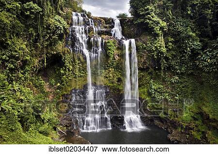 "Large waterfall in the jungle, Tad Yuang, Bolaven Plateau, Laos, Southeast Asia, Asia" View Large Photo Image Stock Photo - "Large waterfall in the jungle, Tad Yuang, Bolaven Plateau, Laos, Southeast Asia, Asia". Fotosearch
