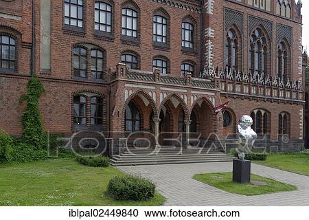 Stock Image - "Latvian Academy of Art, Latvijas Maekslas akademija, Riga, Latvia, Baltic States, Europe". Fotosearch