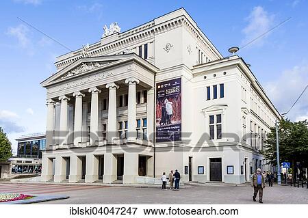 "Latvian National Opera, Latvijas Nacionala Opera, Riga, Latvia, Europe" View Large Photo Image Stock Photo - "Latvian National Opera, Latvijas Nacionala Opera, Riga, Latvia, Europe". Fotosearch