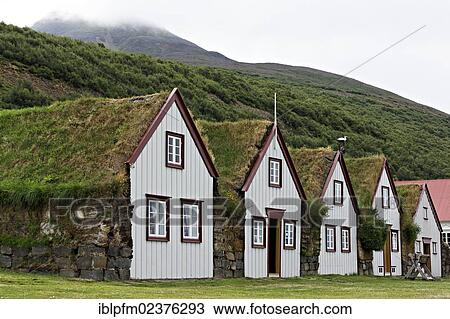 "Laufas historical farmstead nearf Akureyri, Iceland, Europe" View Large Photo Image Stock Image - "Laufas historical farmstead nearf Akureyri, Iceland, Europe". Fotosearch