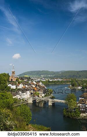 "Laufenburg Baden, left, and Laufenburg Switzerland, right, High Rhine, Baden-Wurttemberg, Germany, Europe" View Large Photo Image Stock Photography - "Laufenburg Baden, left, and Laufenburg Switzerland, right, High Rhine, Baden-Wurttemberg, Germany, Europe". Fotosearch