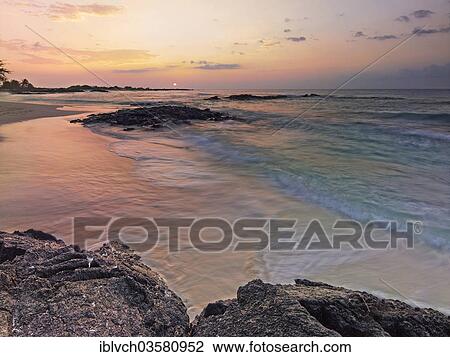 "Lava beach, Makalawena Bay, Keauhou, Big Island, Hawaii, United States, North America" View Large Photo Image Stock Image - "Lava beach, Makalawena Bay, Keauhou, Big Island, Hawaii, United States, North America". Fotosearch