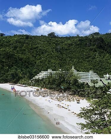 "Le Meridien Phuket Beach Resort, Relax Bay, Karon Beach, Phuket, Phuket Province, Thailand, Asia" View Large Photo Image Stock Image - "Le Meridien Phuket Beach Resort, Relax Bay, Karon Beach, Phuket, Phuket Province, Thailand, Asia". Fotosearch
