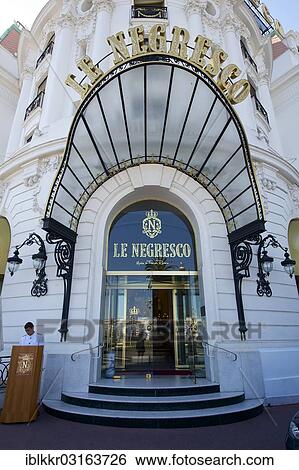 Stock Photograph - "Le Negresco Hotel, Nice, French Riviera, Alpes-Maritimes, Provence-Alpes-Cote d? ÇÖAzur, France, Europe". Fotosearch