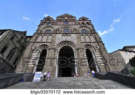 "Le Puy Cathedral, Cathedrale Notre-Dame du Puy, UNESCO World Heritage Site, Le Puy-en-Velay, Haute Loire, Auvergne, France, Europe" View Large Photo Image Stock Image - "Le Puy Cathedral, Cathedrale Notre-Dame du Puy, UNESCO World Heritage Site, Le Puy-en-Velay, Haute Loire, Auvergne, France, Europe". Fotosearch