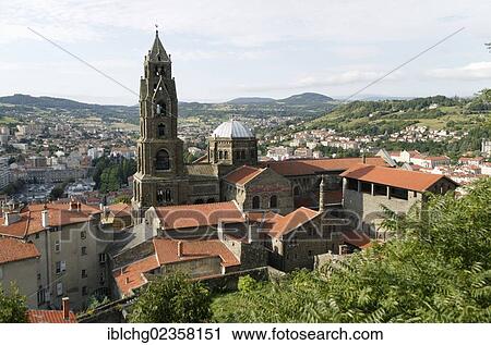 "Le Puy en Velay, departure of Saint Jacques de Compostelle way, cathedral Notre Dame, Haute Loire, Auvergne, France, Europe" View Large Photo Image Stock Image - "Le Puy en Velay, departure of Saint Jacques de Compostelle way, cathedral Notre Dame, Haute Loire, Auvergne, France, Europe". Fotosearch