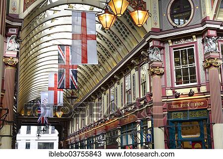 "Leadenhall Market, city of London, London region, England, United Kingdom, Europe" View Large Photo Image Stock Image - "Leadenhall Market, city of London, London region, England, United Kingdom, Europe". Fotosearch