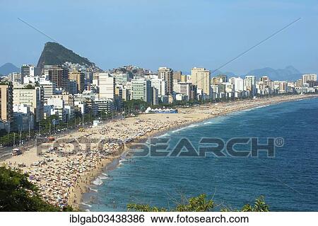 "Leblon beach, Rio de Janeiro, Rio de Janeiro State, Brazil, South America" View Large Photo Image Stock Photograph - "Leblon beach, Rio de Janeiro, Rio de Janeiro State, Brazil, South America". Fotosearch