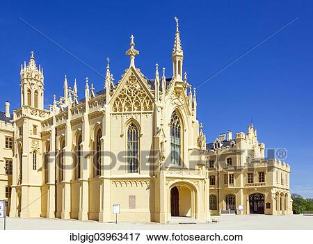 "Lednice Castle, Lednice or Eisgrub, Breclav district, Jihomoravsky region, Czech Republic, Europe" View Large Photo Image Stock Photo - "Lednice Castle, Lednice or Eisgrub, Breclav district, Jihomoravsky region, Czech Republic, Europe". Fotosearch
