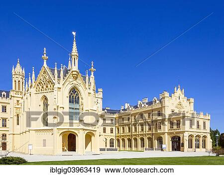 "Lednice Castle, Lednice or Eisgrub, Breclav district, Jihomoravsky region, Czech Republic, Europe" View Large Photo Image Stock Photo - "Lednice Castle, Lednice or Eisgrub, Breclav district, Jihomoravsky region, Czech Republic, Europe". Fotosearch