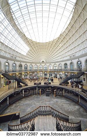 "Leeds Corn Exchange shopping center, former Corn Exchange, Leeds, West Yorkshire, England, United Kingdom, Europe" View Large Photo Image Stock Photo - "Leeds Corn Exchange shopping center, former Corn Exchange, Leeds, West Yorkshire, England, United Kingdom, Europe". Fotosearch