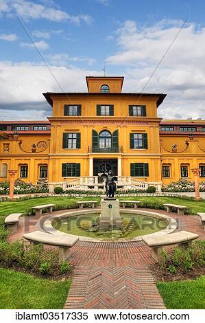 "Lenbachhaus Munich, Municipal Gallery in Lenbachhaus, after total refurbishment in 2013, front fountain with Hercules as a boy with a club, Ferdinand von Miller, 1890, Munich, Upper Bavaria, Bavaria, Germany, Europe" View Large Photo Image Stock Photography - "Lenbachhaus Munich, Municipal Gallery in Lenbachhaus, after total refurbishment in 2013, front fountain with Hercules as a boy with a club, Ferdinand von Miller, 1890, Munich, Upper Bavaria, Bavaria, Germany, Europe". Fotosearch
