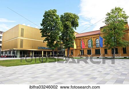 "Lenbachhaus with the newly constructed section, Munich, Upper Bavaria, Bavaria, Germany, Europe" View Large Photo Image Stock Image - "Lenbachhaus with the newly constructed section, Munich, Upper Bavaria, Bavaria, Germany, Europe". Fotosearch
