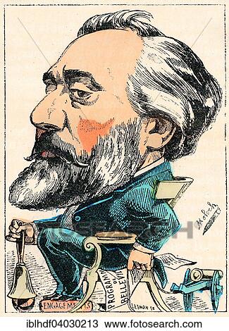 "Leon Gambetta, aFrench statesman of the Third Republic, political caricature, 1882, by Alphonse Hector Colomb pseudonym B. Moloch, a French caricaturist" View Large Photo Image Stock Image - "Leon Gambetta, aFrench statesman of the Third Republic, political caricature, 1882, by Alphonse Hector Colomb pseudonym B. Moloch, a French caricaturist". Fotosearch