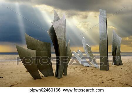 Les Braves Second World War D Day Landing Memorial On