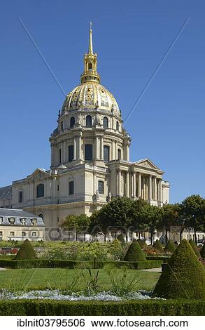 Stock Photograph - "Les Invalides, Paris, Ile-de-France, France, Europe". Fotosearch