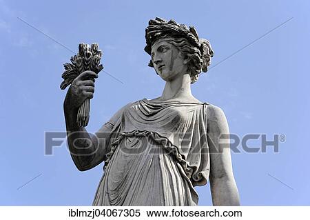 "L'estate"""", the Summer, one of the statues of the four seasons in Piazza del Popolo, Rome, Italy, Europe" View Large Photo Image Stock Photography - "L'estate"""", the Summer, one of the statues of the four seasons in Piazza del Popolo, Rome, Italy, Europe". Fotosearch