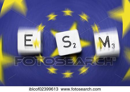 "Letters forming the term """"ESM"""", European Stability Mechanism" View Large Photo Image Stock Image - "Letters forming the term """"ESM"""", European Stability Mechanism". Fotosearch