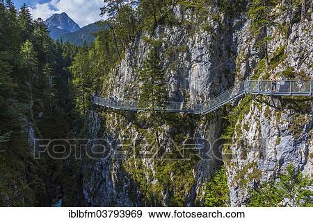 "Leutaschklamm Gorge, Mittenwald, Alps, Bavaria, Germany, Europe" View Large Photo Image Stock Photo - "Leutaschklamm Gorge, Mittenwald, Alps, Bavaria, Germany, Europe". Fotosearch