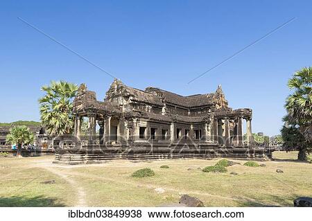 "Library building of the Angkor Wat complex, Angkor, Siem Reap, Cambodia, Asia" View Large Photo Image Stock Photo - "Library building of the Angkor Wat complex, Angkor, Siem Reap, Cambodia, Asia". Fotosearch