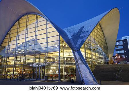 "Library, Tromso, Troms, Norway, Europe" View Large Photo Image Stock Photo - "Library, Tromso, Troms, Norway, Europe". Fotosearch