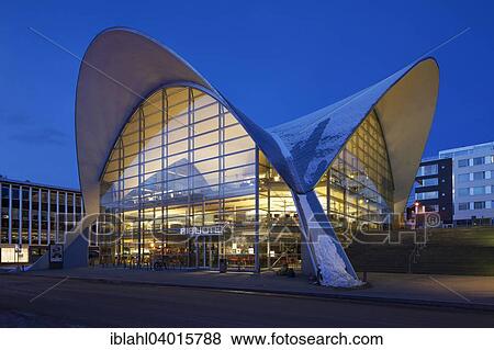 "Library, Tromso, Troms, Norway, Europe" View Large Photo Image Stock Photo - "Library, Tromso, Troms, Norway, Europe". Fotosearch