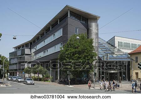Picture - "Library, University of Jena, Jena, Thuringia, Germany, Europe". Fotosearch
